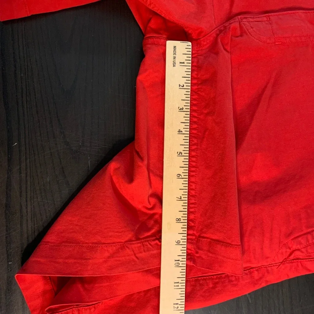 The North Face Mens Red Chino Shorts Size 38 Regular Hiking Outdoor Utility READ